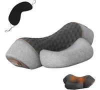 Masseur Cervifix Home Pro, Masseur Cervical 3-En-1 Fisiorest, Coussin De Massage Cervical Artuvate, Massage, Chaleur Et Traction Avec Mousse À Mémoire De Forme (A-Gris Clair)