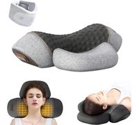 Masseur Cervifix Home Pro, Oreiller De Massage Cervical 3 En 1 Fisiorest Avec Massage, Chauffage, Levage, Masseurs De Cou Ergonomiques Artuvate Portables Avec Mousse À Mémoire De Forme Pour Le Do
