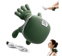 Masseur chauffant, masseur de cou, masseur Shiatsu portable for la nuque et le dos, masseur électrique for la nuque avec doigts, design ergonomique imitant la main