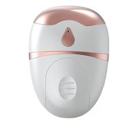 Masseur chauffant pour les yeux, appareil de massage du visage amélioré pour les yeux, pulvérisation portable, 2 modes de dégonflement des vibrations, outil de soins de la peau pour soulager la beauté