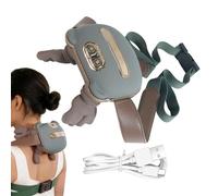 Masseur ChauffantBionique, Masseur ShiatsuPortable Pour Le Cou Et Le Dos, Massage Électrique Des Tissus Profonds 4D, Simulation De La Main Humaine Pour Soulager La Douleur Et, Soulager La Fatigue