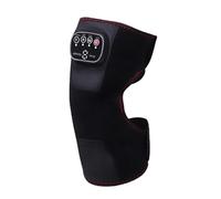 Masseur chauffé au genou avec vibration - Tafou de genou de masse réglable pour épaule, coude, arthritique, relaxation musculaire, thérapie de circulation et soutien de la ré