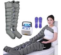 Masseur Corporel À Compression D'air À 8 Cavités, Machine De Bottes De Récupération For Les Jambes Gonflées Par La Douleur Et La Circulation, Masseur Électrique(2 Legs)