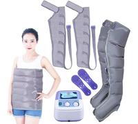 Masseur Corporel À Compression D'air, Système De Récupération, Bottes De Compression, Masseurs De Jambes For Soulager La Douleur Et La Circulation Sanguine(2legs+2arms+1waist)