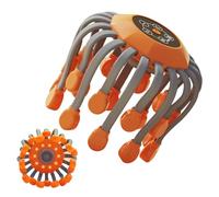 Masseur crânien sans fil : appareil crânien, vibromasseurs électriques, nœuds apaisants | Outil de pouls musical pour soulager le stress, femmes, hommes, personnes âgées, routine