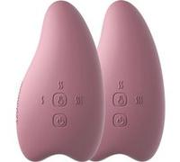 Masseur d'allaitement chauffant et vibrant Momcozy - Double Packs Multicolore