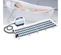 Masseur de bain moussant portable avec télécommande, 6 intensités de massage, pompe électrique, oreiller gonflable pour une relaxation complète du corps