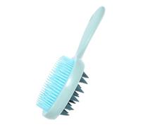 Masseur de Brosse à Shampoing et Exfoliant pour Nettoyage et Massage Utilisation Humide et Sèche Design Ergonomique
