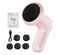 Masseur de cellulite sans fil, appareil de sculpture de corps électrique à 6 vitesses, outil portable de serrage des tissus profonds, masseur minceur rechargeable
