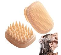 Masseur de cheveux - Brosse de shampooing masseur de tête en silicone pour gommage du cuir chevelu, brosse à cheveux confortable et douce pour les soins du cuir chevelu pour aman