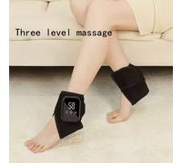 Masseur de cheville avec 3 vitesses de vibration, batterie rechargeable 2000 mAh, écran LCD, chargement USB, conception confortable et portabilité, convient comme cadeau pour maman, la famille et les