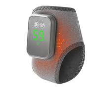Masseur de cheville et de pied, support chauffant, enveloppement de massage apaisant, design flexible, aide à la circulation sanguine, système de soulagement des jambes pour femmes et hommes, muscles