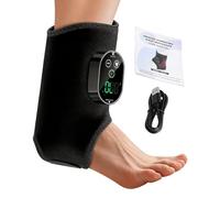 Masseur De Chevilles Et Pieds | 3 Modes Vibration Bande Chauffante | Sans Fil 6 Niveaux Température Masseurs Électriques Pieds | pour Soulagement Fatigue Inconfort Relaxation Maison
