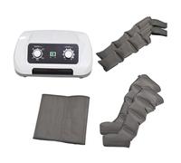 Masseur De Compression D'air Électrique À 6/4 Cavités Pressothérapie Jambe Masseur Bottes De Compression Machine Favoriser La Circulation Sanguine (Grey 2legs+2arms+waist, 4 Cavity)