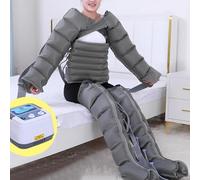 Masseur De Compression D'air Électrique À 6 Cavités Pressothérapie Jambe Bras Taille Masseur Bottes De Compression Machine Favoriser La Circulation Sanguine Soulager La Fatigue De La Douleur