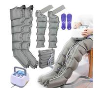 Masseur De Compression d'air Électrique À 6 Cavités Pressothérapie Jambe Masseur Bottes De Compression Machine Favoriser La Circulation Sanguine Soulager La Fatigue De La Douleur