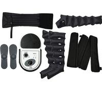 Masseur de compression d'air pour la cuisse, manchons réglables, 2 semelles d'acupuncture, utilisation multifonctionnelle, paquet D, 220V