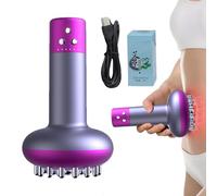 Masseur De Corps À Micro-Courant - Brosse Électrique Portable Pour Le Chauffage De La Cellulite Minceur, Thérapie Par Vibrations | Outil De Massage Électrique Portable De Conception M