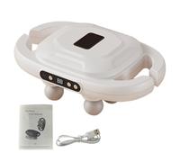 Masseur de Cou - Appareil de Massage de Bras de Charge de Type C Réglable à 6 Tête | pour Femmes, Dos, Bras, Ventre, Fesses, Cuisses, 29 x 18 x 12 cm