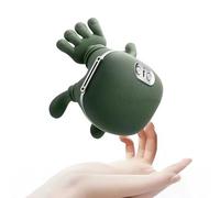 Masseur de cou chauffant 4D, oreiller de massage des tissus profonds Shiatsu for les épaules et le dos, masseur électrique portable sans fil avec simulation de la main humaine