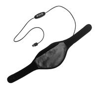 Masseur de cou chauffant USB - Ceinture de thérapie pour épaules et cou, enveloppe thermique de cou rechargeable USB pour hommes et femmes, idéal pour la relaxation et le
