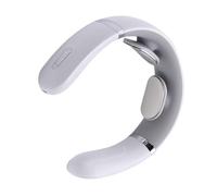 Masseur De Cou Chauffé - Masseur De Cou Sans Fil Intelligent Avec Électrodes | Soulagement De La Douleur Avec 5 Modes | 16 Points De | Relaxant Du Corps Rechargeable Pour Don