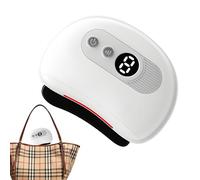 Masseur de cou et de visage | Réducteur ovale facial rechargeable avec technologie à micro-courants | Dispositif multifonctionnel de levage et de soin de la peau