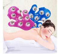 Masseur De Cou Manuel En Forme De Paume, Neuf Perles, Rotation À 360 Degrés Pour Façonner Le Corps, Fitness, Soins Du Corps, Massage Du Cou