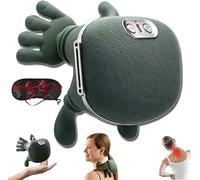 Masseur de cou, Massage Master pour les épaules, coussin relaxant cervical, masseur shiatsu dos et cou, coussin de massage électrique pétrissage, réglage à 3 vitesses avec chaleur