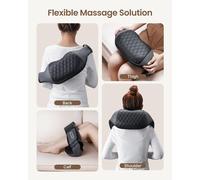 Masseur De Cou,Masseur Pour Le Dos Et Le Cou,Massage Du Dos Avec Chaleur,Masseur D'épaule Avec Pétrissage Des Tissus Profonds,Masseur Shiatsu Pour Jambes,Pieds,Cadeaux Pour Femme