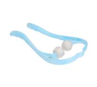 Masseur de Cou Portable à Double Rouleau Manuel Bleu en Plastique Pp Tpr