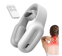 Masseur de cou Relax Necker, masseur de cou chauffant | Masseur de cou électrique portable | Masseur de cou intelligent sans fil avec chaleur et 3 modes 15 niveaux pour une utilisation à la maison et