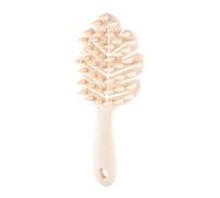 Masseur de cuir chevelu - Brosse à récurer en silicone souple - Pommeau de douche manuel - Long manche - Brosse de massage pour cheveux secs et humides - Reportez-vous à la description - Violet PtZ519
