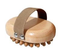 Masseur de cuir chevelu - Brosse à tête relaxante, outil de spa en bois | Stimulateur de cheveux à coussins, peigne de massage anti-cellulite favorisé racines saines pour la circulation Boost Body