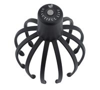 Masseur de cuir chevelu électrique pour poulpe - outil tête de cordon, vibrateur de cheveux compacts | Stimulateur apaisant plus de vitesse, dispositif de relaxation ergonomique massage au sel