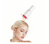 Masseur de cuir chevelu et applicateur d'huile capillaire 2 en 1 - 3 modes de vibration,flacon de 70ml et doseur de précision 2ml,rechargeable par USB-C,luminothérapie rouge Cadeau pour femme et homme