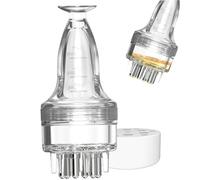 Masseur de cuir chevelu pour la croissance des cheveux, 3ml, applicateur d'huile capillaire Transparent sans désordre avec peigne, applicateur Portable pour le cuir chevelu, pour la maison et les voy