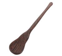 Masseur de Dos en Bois, Outil de Massage Musculaire pour Office | Paddle Manuel, Usage Voyage et Bureau, Couleur Café, Bois, Soulage Fatigue, Format Pratique