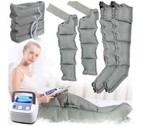 Masseur de drainage lymphatique, 4/6 cavités de compression d'air pour jambes et pieds pour la circulation sanguine, masseur électrique pour la santé des bras, de la taille, des chevilles et des pieds