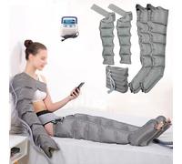 Masseur de drainage lymphatique, 4/6 cavités de compression d'air pour jambes et pieds pour la circulation sanguine, masseur électrique pour la santé des bras, de la taille, des chevilles et des pieds