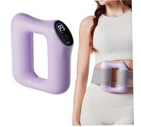 Masseur de drainage lymphatique, 5 niveaux et 3 modes Masseur de cellulite avec ceinture, USB Charge Ergonomic Silent Gua Sha Body Tool, portable Full Body Sculpting Machine pour les voyages de burea