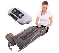Masseur de Drainage Lymphatique, Bottes de Thérapie de Pression Masseur de Jambe électrique de Compression de l'air Circulation Apaisante Remplacement de la Douleur Détente