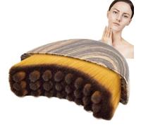 Masseur de drainage lymphatique pour le visage, brosse de contour lymphatique, sculpture du menton et de la mâchoire, brosse de brossage à sec, conçue de façon ergonomique pour soulager la fatigue de