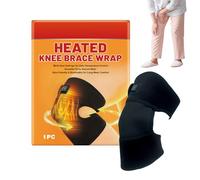 Masseur de Genou Chauffant - Avec 3 Niveaux De Chauffage Et Enveloppement Chauffant,2 Modes Vibrations Massage Des Jambes | Pour Hommes Femmes Grand-Mère Papa Mère Seniors Relaxation Pendant Les Mois
