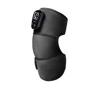 Masseur de genou chauffant - Masseur de jambes rechargeable - 5 températures de chaleur réglables, 3 modes d'intensité, masseur de genou sans fil, réduit l'inconfort articulaire du genou