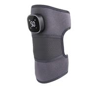 Masseur de genou chauffant sans fil avec chaleur et vibration, genouillères électriques chauffantes pour les gonflements articulaires, douleurs étirées, lésions ligamentaires et musculaires