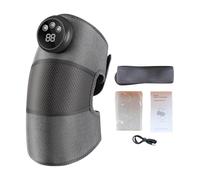 Masseur De Genou - Dispositif Rechargeable Pliable De Protection Contre La Surchauffe À Contrôle Intelligent, Genouillère Chauffante | Pour La Famille Hommes Femmes Adultes Intérieur Bureau Voyage Mai