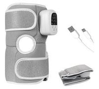 FISHTEC - Masseur pressotherapie genoux et epaules - 3 modes 3 intensites chaleur 45°C gonflable rechargeable sans fil 2h30 - soulage douleurs et ameliore la circulation sanguine