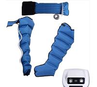 Masseur De Jambe De Drainage Lymphatique À 6 Cavités For La Circulation-Machine Électrique De Compression D'air For Les Enveloppes De Taille De Jambe De Bras(Blue,2Legs+2Arms+Waist)