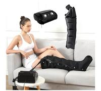 Masseur de jambes à compression d'air pour la circulation, bottes de compression et enveloppements de bras, machine de massage, soulagement de la douleur et relaxation pour les jambes et la taille